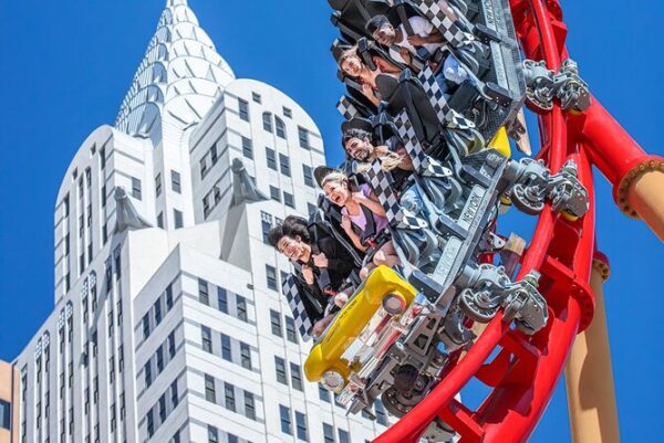 The Big Apple Coaster at New York-New York